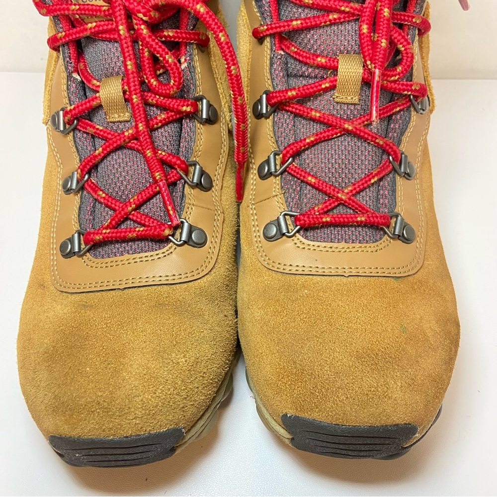 Columbia Newton Ridge Waterproof Hiking Boots Size 7 in Brown Suede - Picture 7 of 14